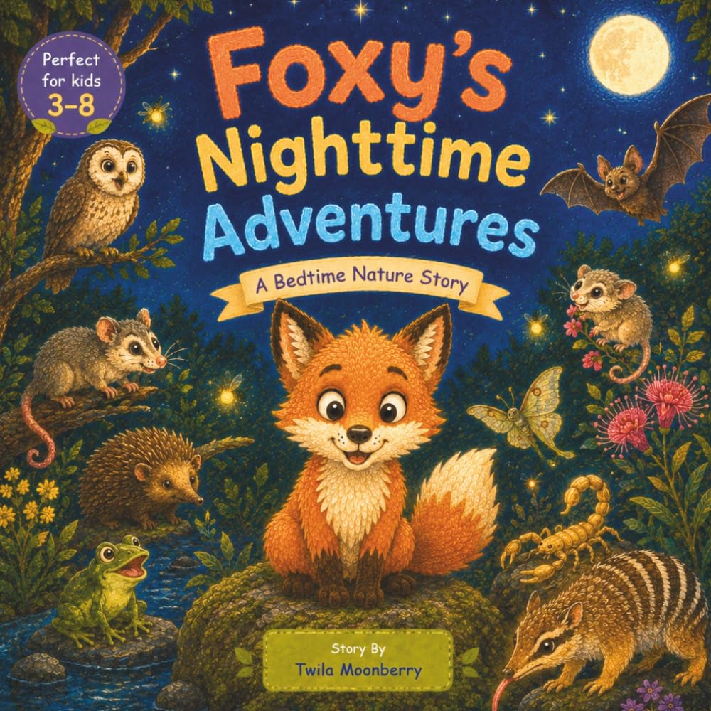 Foxy’s Nighttime Adventures (Adventures with Animal Friends)