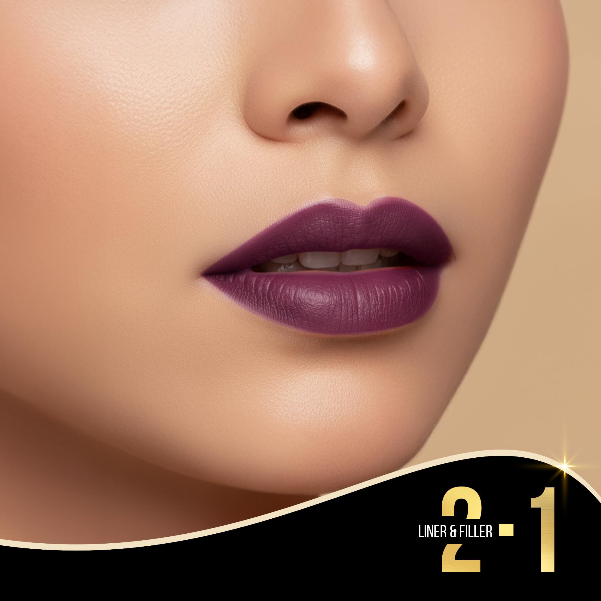 Auric LongLast Lipliner (0.35g) I Creamy, Smooth, Long-Wearing, Highly Pigmented I Enriched with Coconut Oil & Vitamin E (Scandalacious) 3