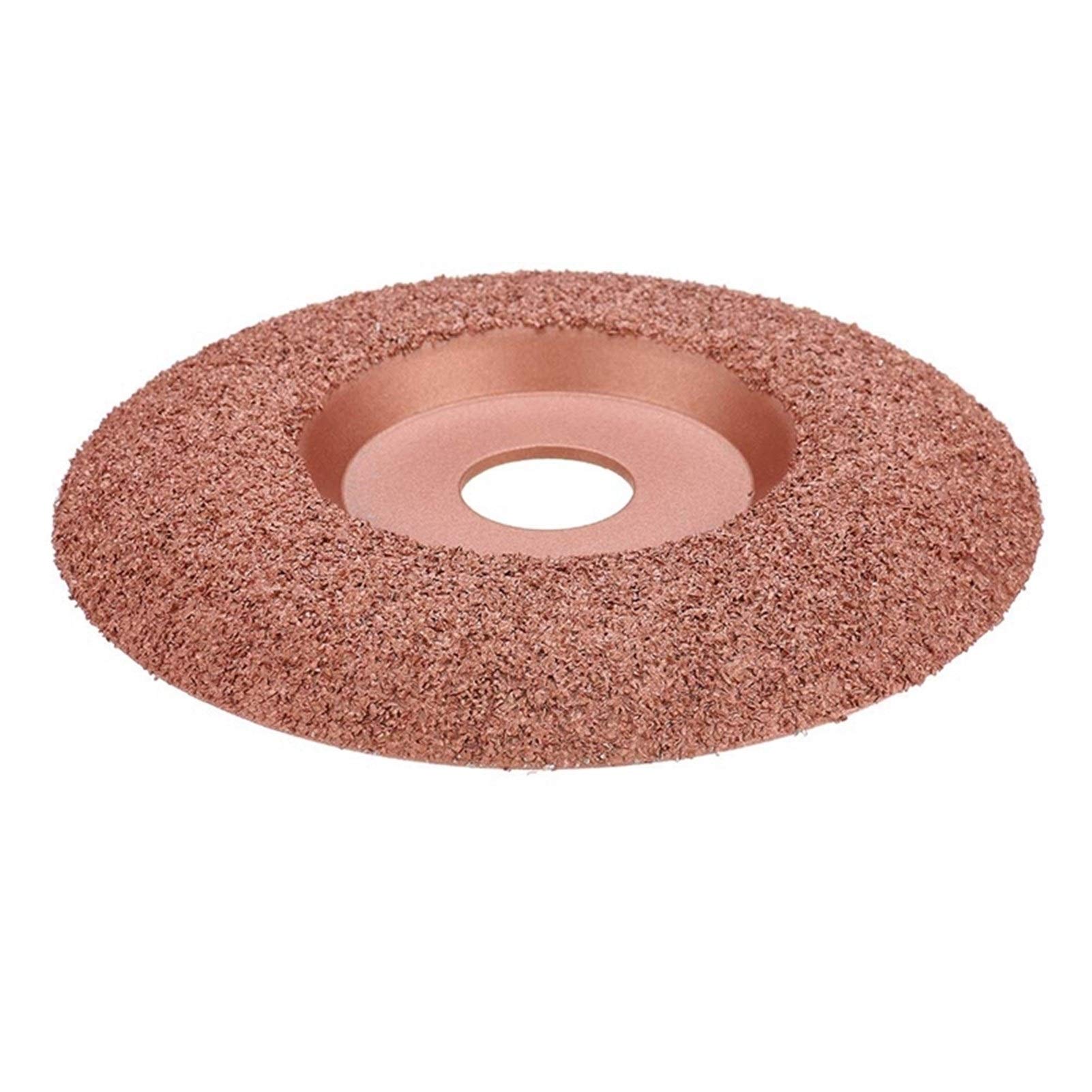 Lijas Para Lijadora 125 mm Diámetro 22 mm Diámetro de talla de madera Disc amoladora angular del disco de carburo de tungsteno Shaping plato de madera Shaping disco (30 Grit)