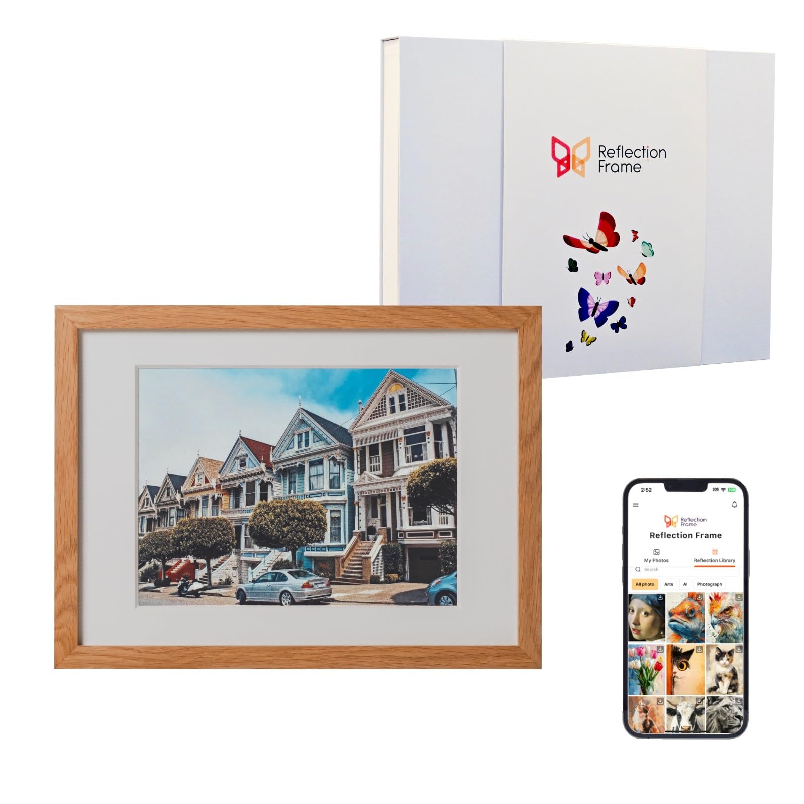 Amazon.com: Reflection Frame Cordless Digital Photo Frame, 13.3