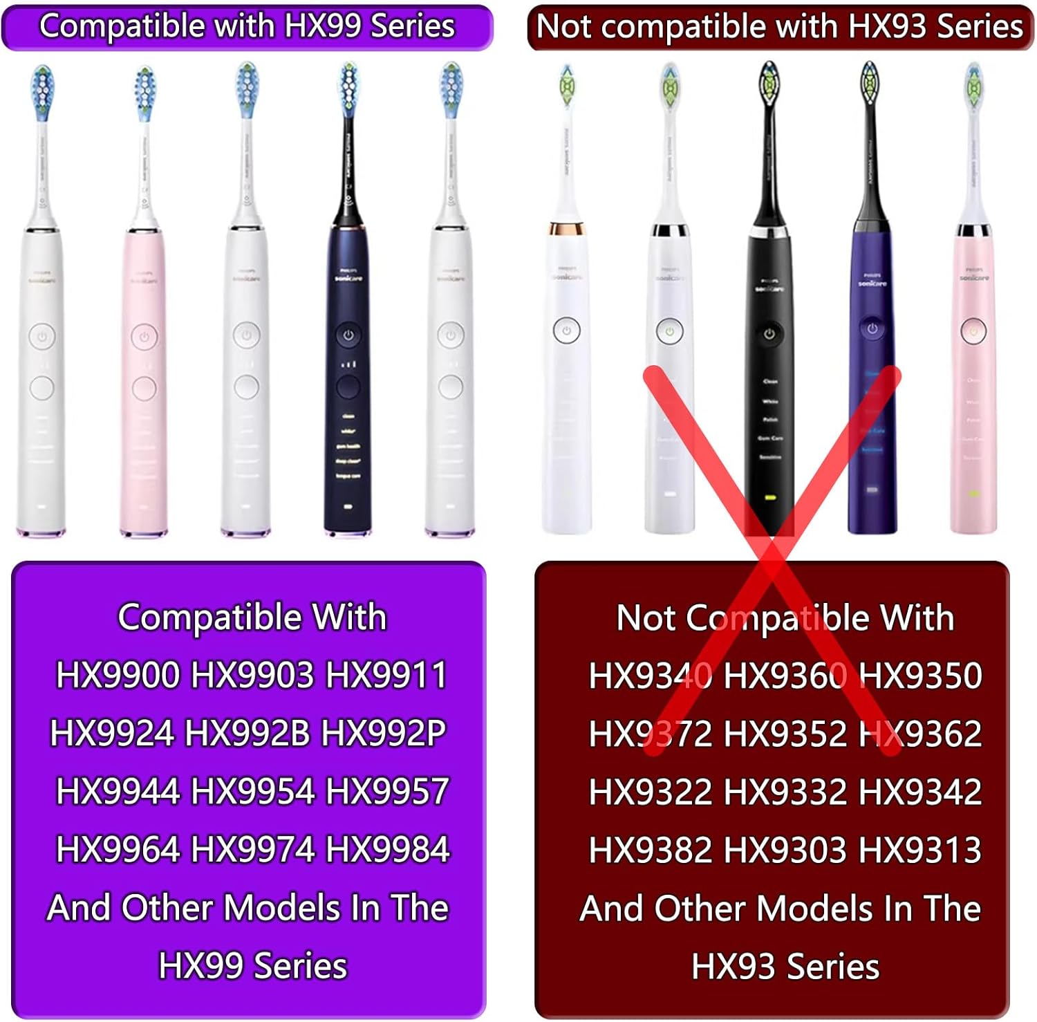 Replacement Charger Glass Cup for Philips Sonicare Diamondclean Toothbrush, Compatible Sonic Care CBA1001 Charger Base,for All HX99xx Series HX9901 HX9903 HX9924 HX9954 HX9957 HX9984,US Plug