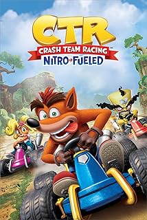 Poster Crash Bandicoot Team Racing - 91x61cm