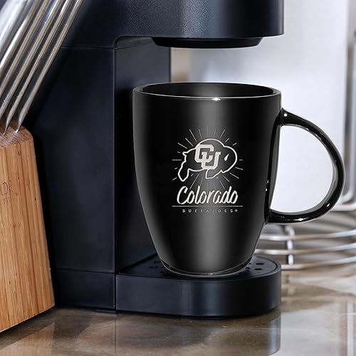 Vista 284 de Rico Industries NCAA - Taza de cerámica con grabado láser, 18 onzas, café y té