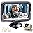 Rohent Car Baby Monitor with Camera - 1080P HD, 360 Adjustable, Night Vision, 150 Wide-Angle Lens, Easy Installation, Perfect Match for Beige Car Interiors, Ideal for Parents & Families