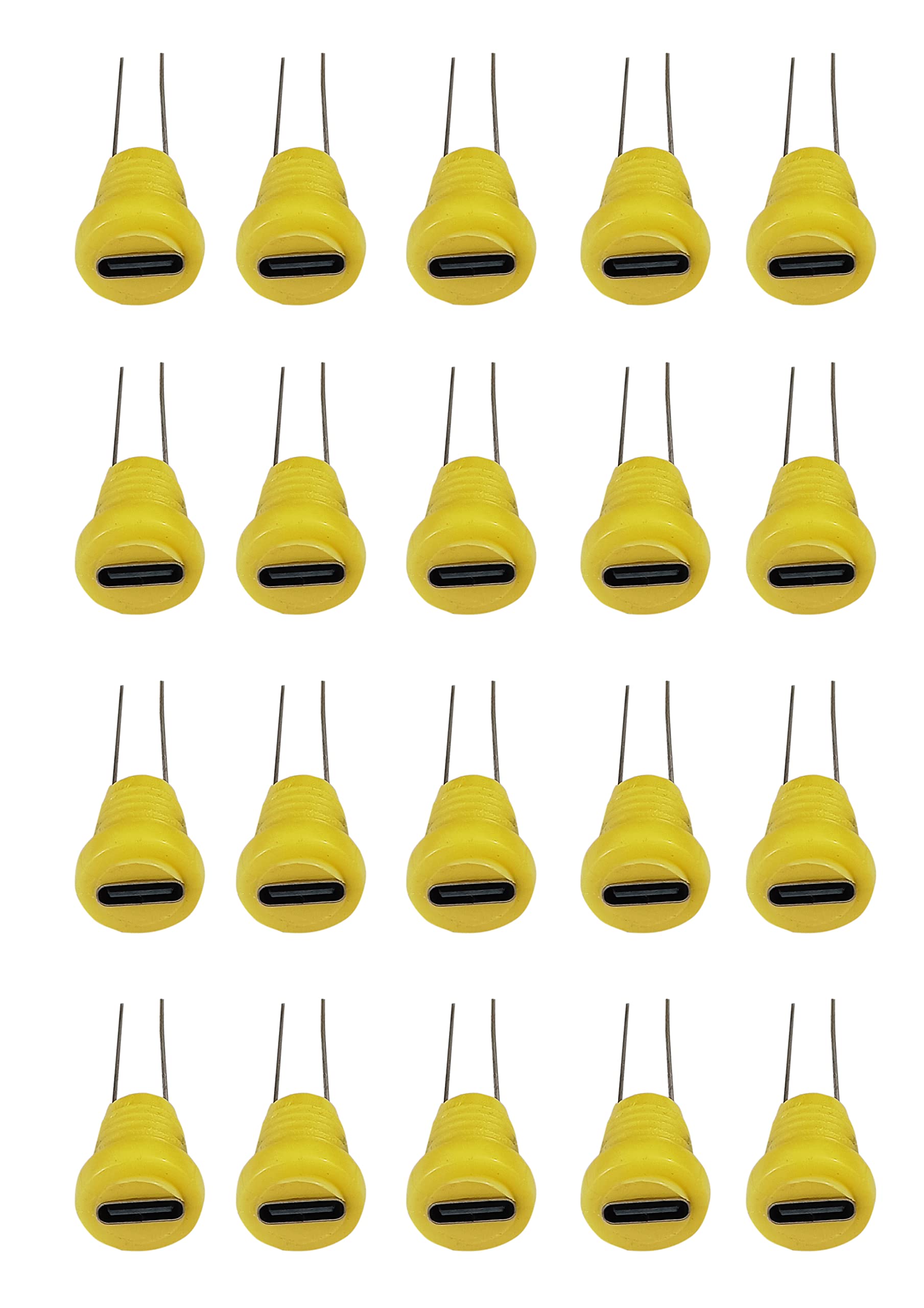Wizzo {Pack of 20 Pieces) TYPE C Female Panel Mount Socket Connector For PCB, Electronic Circuits, DIY Hobby Kit Multipurpose (Yellow) (B0BTMQSGLT) Amazon Price History, Amazon Price Tracker