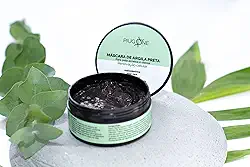 PIUGENE Máscara Facial de Argila Preta - 70g