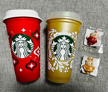 スターバックス リユーザブルカップ＆ドリンクホールキャップベアリスタ2セット スタバ再販！即完売したリユーザブルカップ専用キャップ