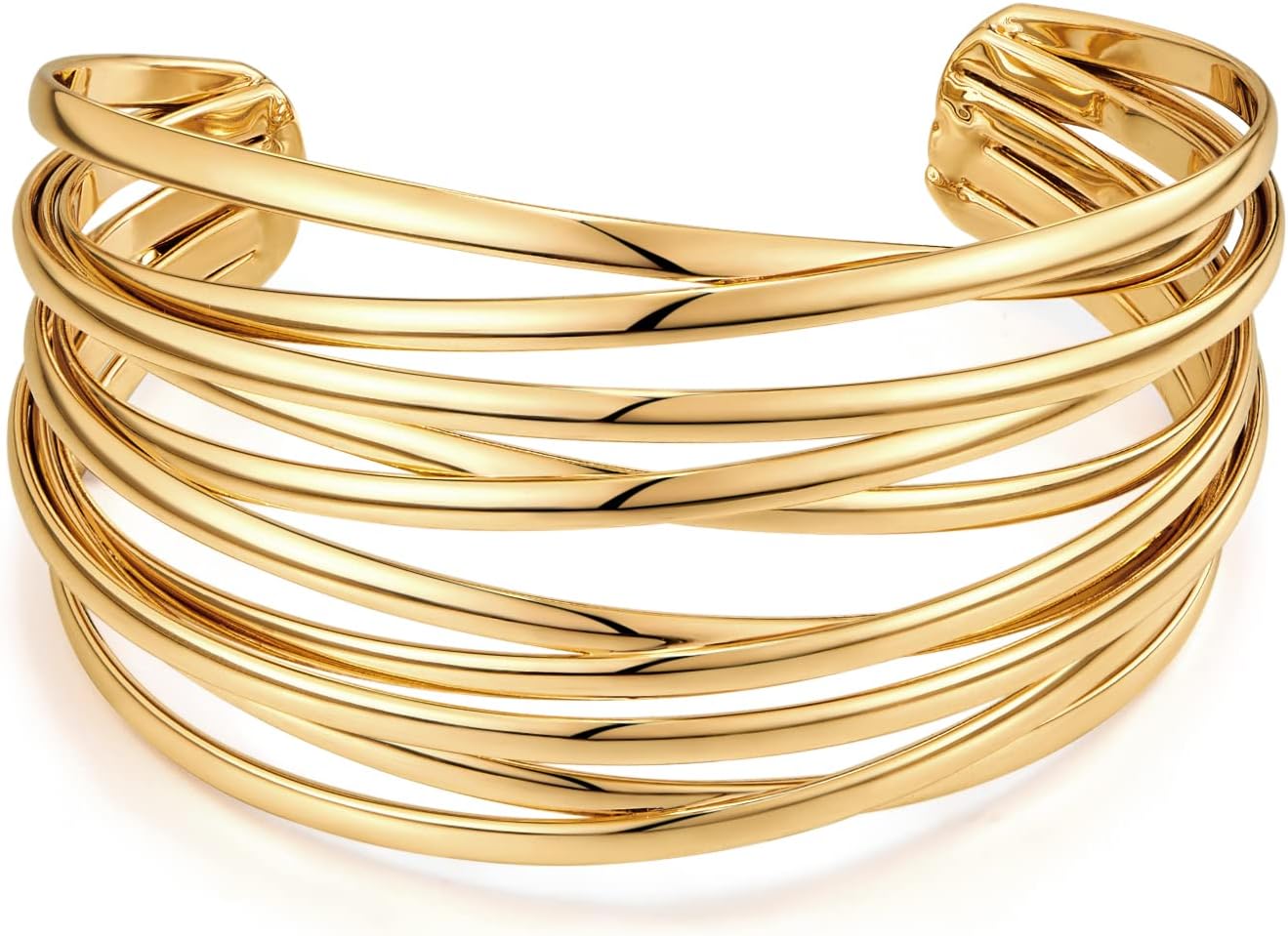 Twisted Gold Bracelet For Women - Love Bracelet, Trendy Boho Jewelry For Girls