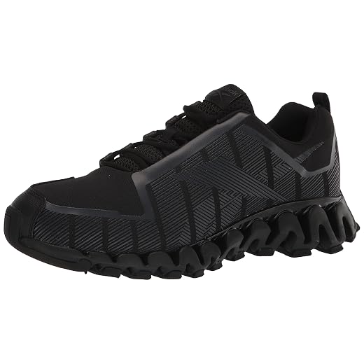 Reebok Men's ZigWild Tr 5.0 Running Shoe, Black/Coal/ash Grey, 7 M US