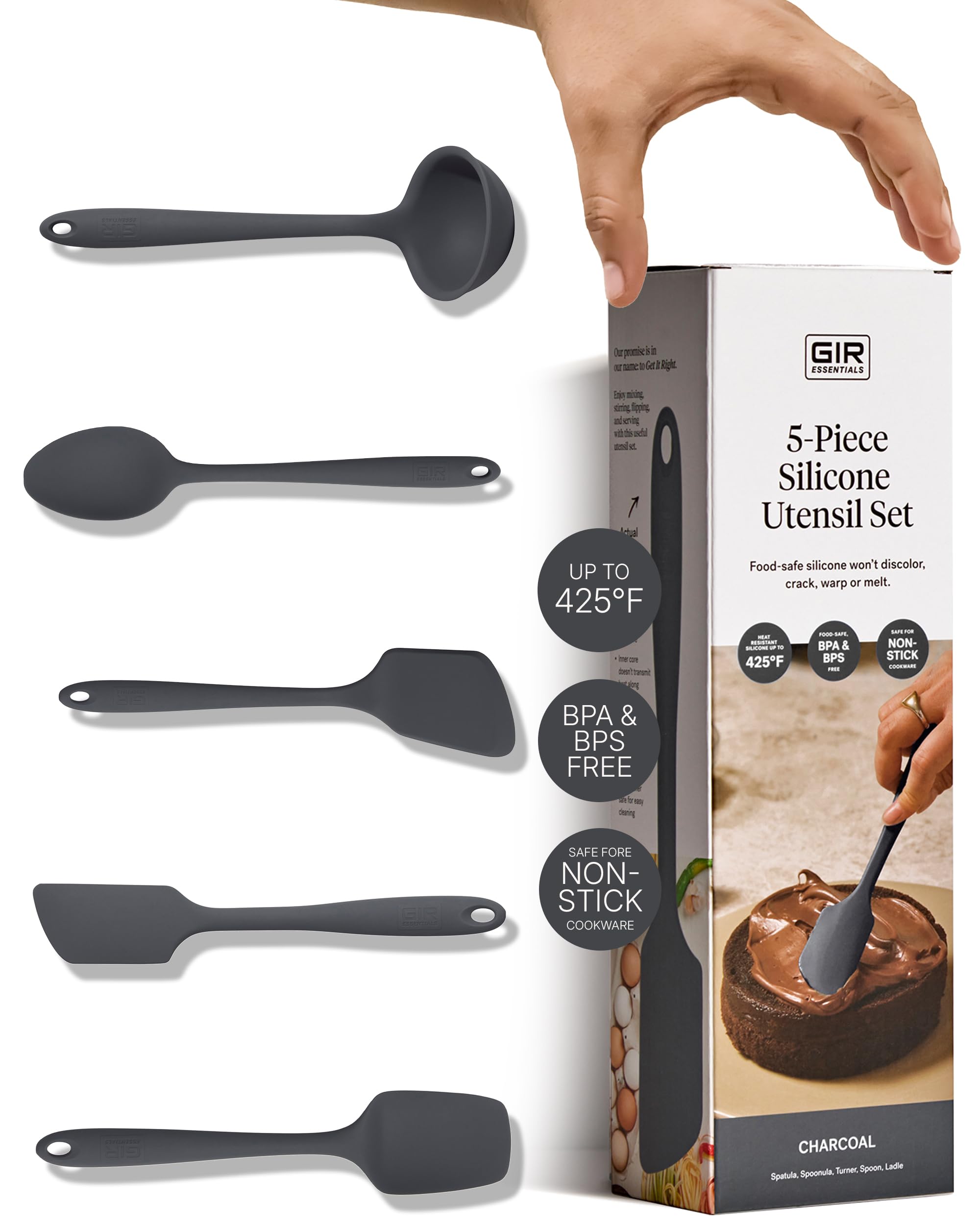 GIR 5-Piece Silicone Kitchen Utensils Set