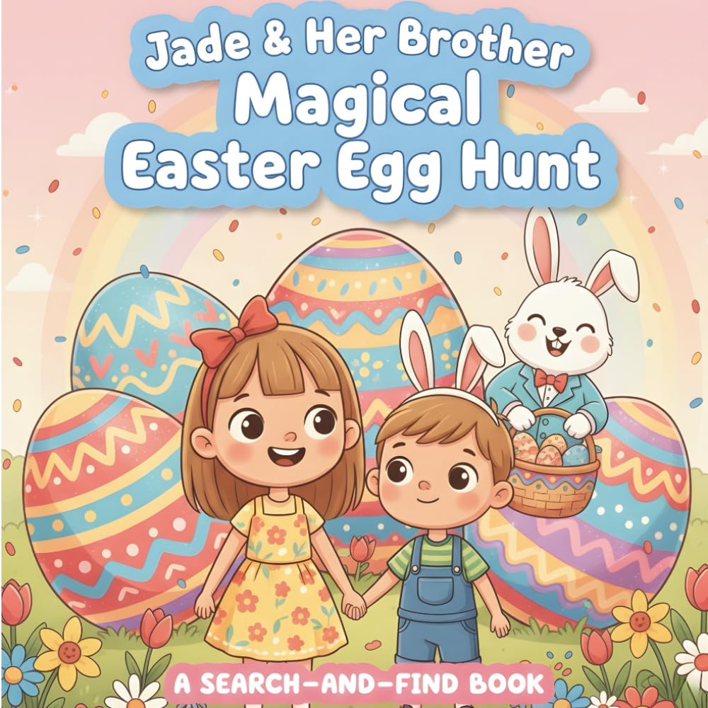Jade & Her Brother: Magical Easter Egg Hunt: A Search and find book