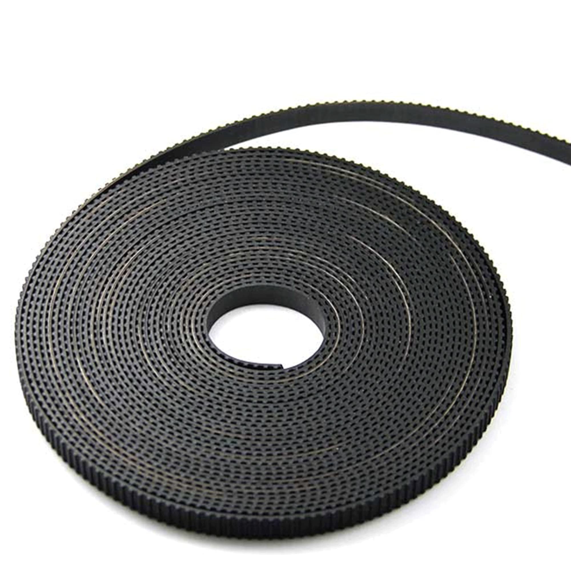 Correa dentada sincrónica 2GT de 6 mm de ancho, goma GT 2-6/GT 2-9 mm, retroceso pequeño para impresora 3D GT 2 para impresora 3D