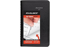 2024 Weekly Pocket Planner: Manage Appointments and Contacts with Ease