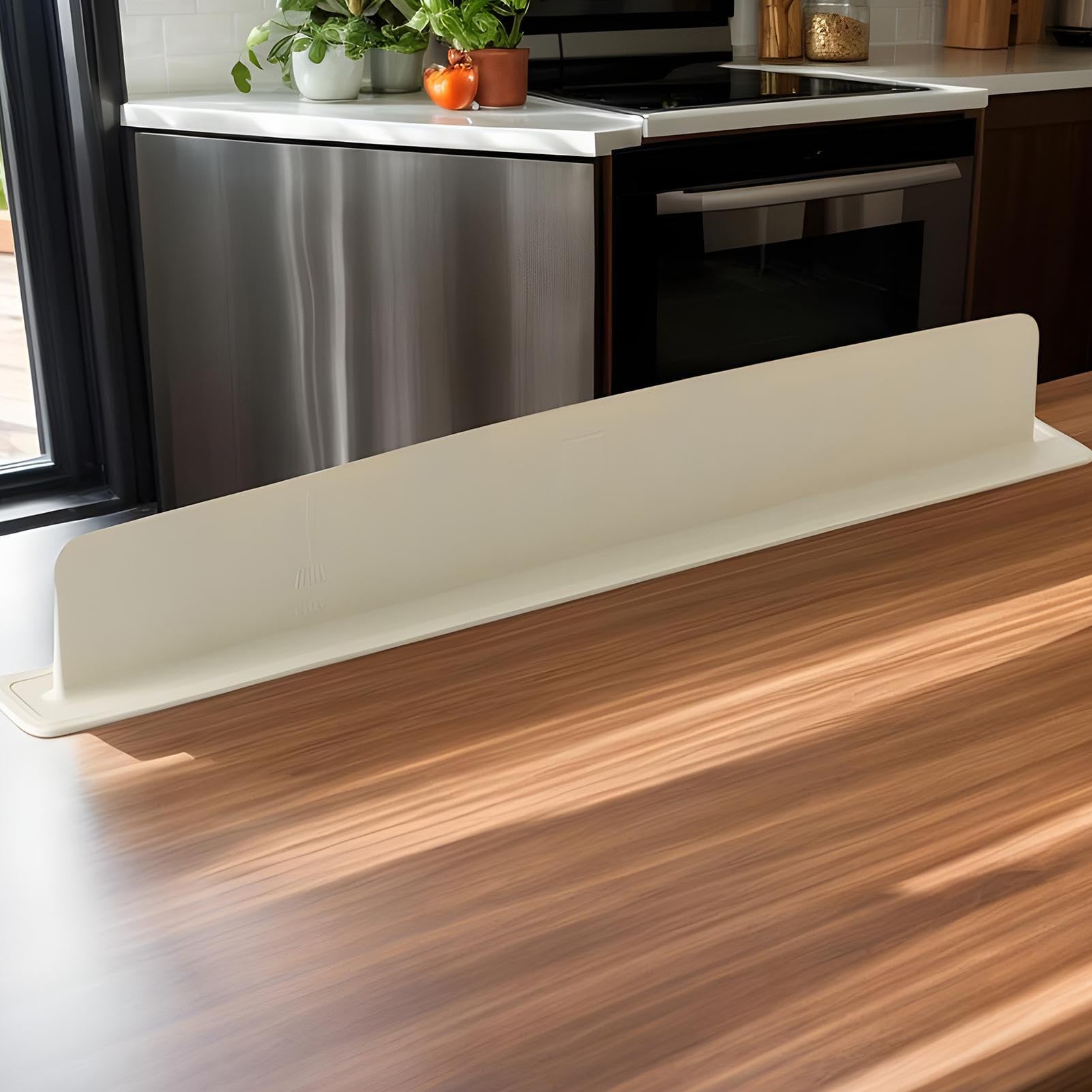 Paraspruzzi per lavandino, barriera antispruzzo per Rubinetto in Silicone, 50 x 8 x 4 cm, con, Protezione per l'igiene e Il Controllo 'Acqua in Vasca da Bagno, lavabo, Uso in Appartamento