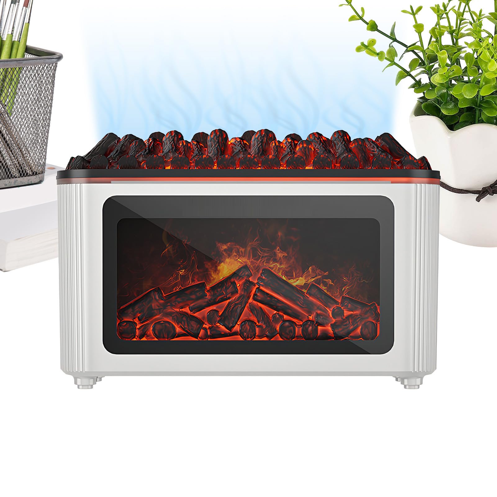 Humidificateur à ultrasons design flamme et diffuseur d'air bien-être