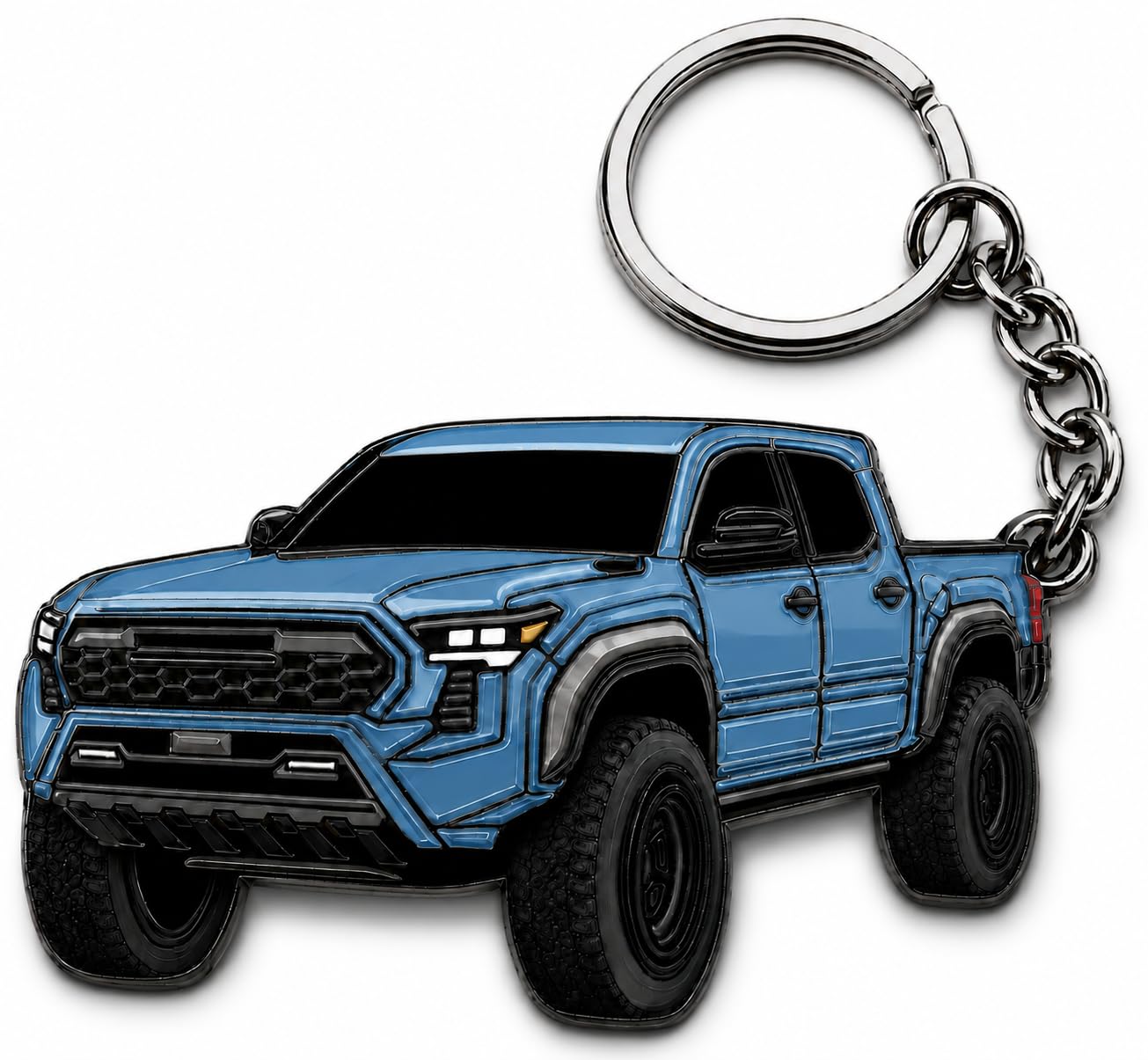 Tacoma Keychain 2026 Tacoma Accessories 2016-2025 mods 4th Gen Cool Key Chain Fob Cover Toy Gift Truck
