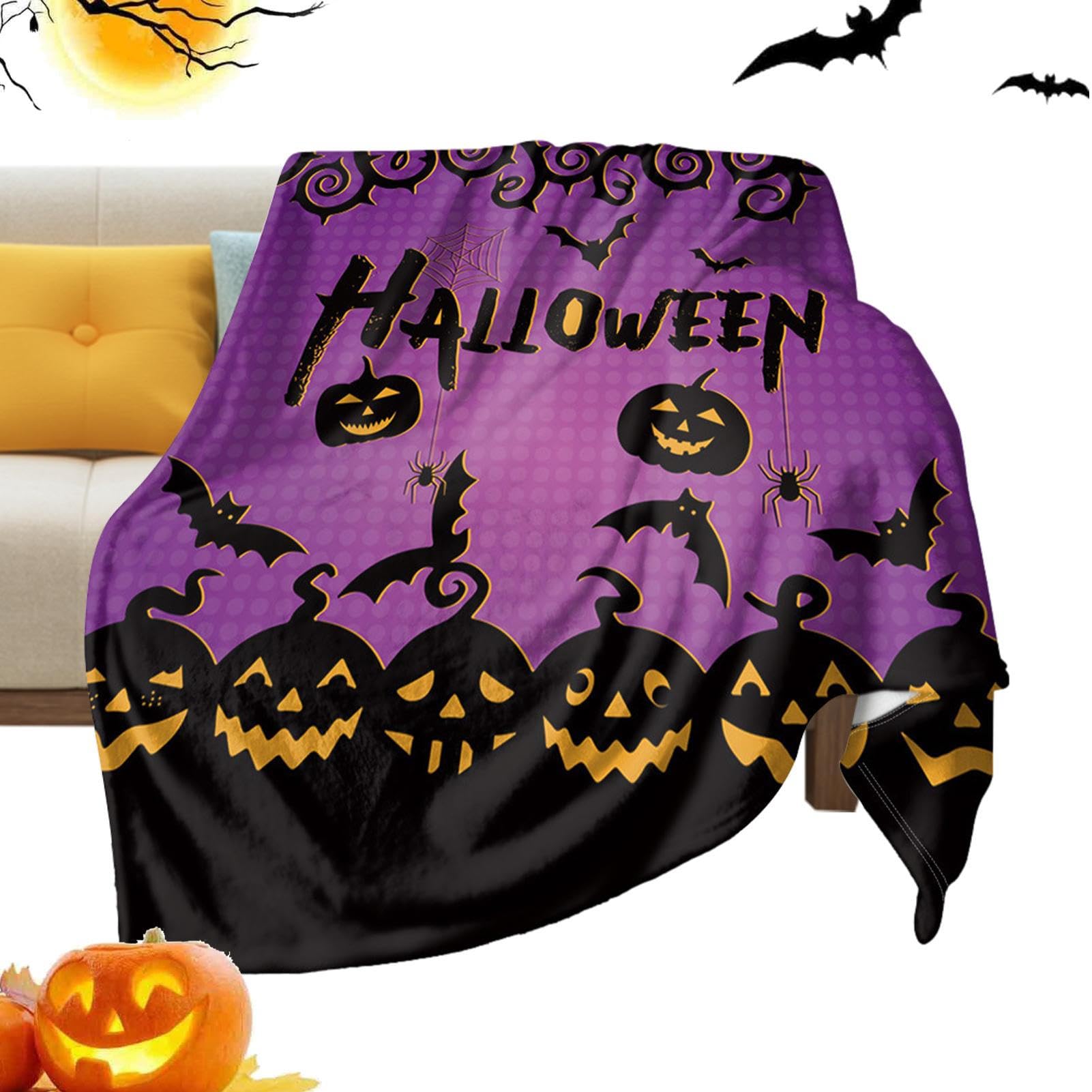 Couverture d'automne plaid flanelle et peluche pour lit et salon