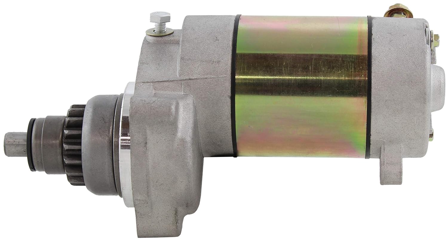 New Starter & Drive for Polaris ATV Trail Blazer 250 400 Trailblazer Combo SM13298 3083646 3083760 3084403 3085393 242-06101 MS-818 RS41186 71-26-18331 91-26-2031N C3298-NA ME3298 ME3298-N