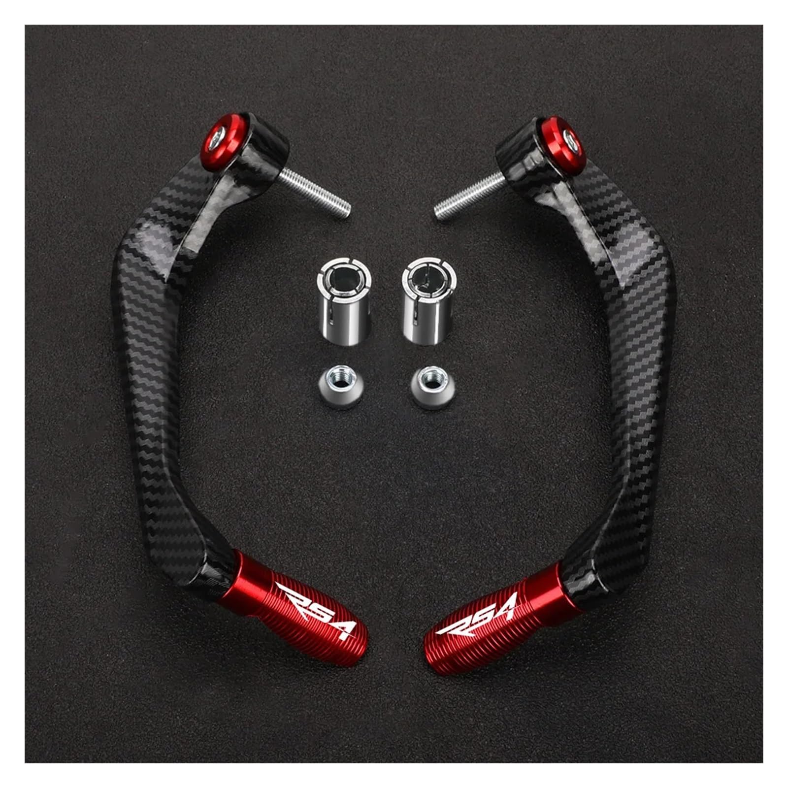 WWDHOBNT Motorcycle Handlebar Brake Clutch Levers Protector Guard Handle Bar for Apr&Ilia RS4 RS125 RS50 RS 125 50 1999-2022 2024 Clutch levers Hand Guards