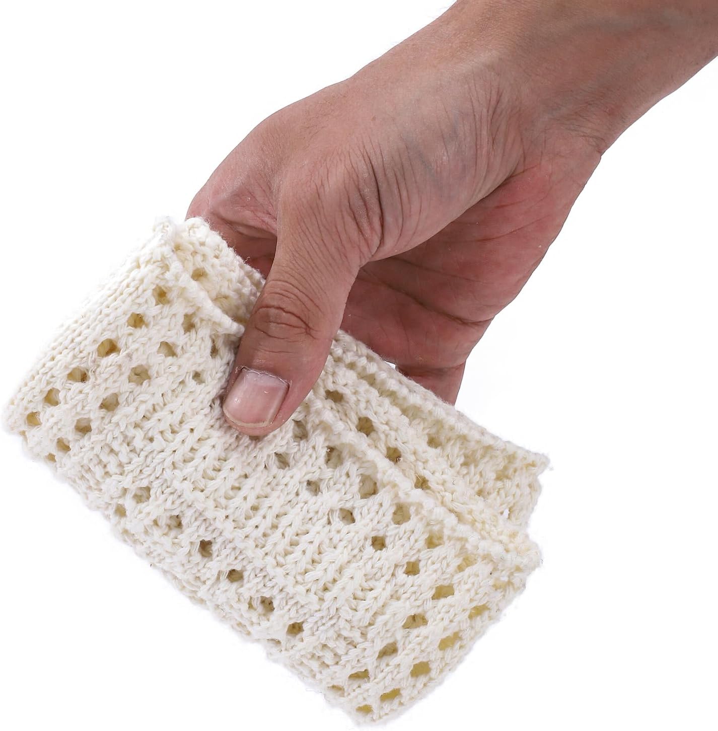 Cotton Crochet Beanie Hat and Crochet Bags for Women Knit Slouchy Skull Hats Travel Tote Bags Knitted Hats