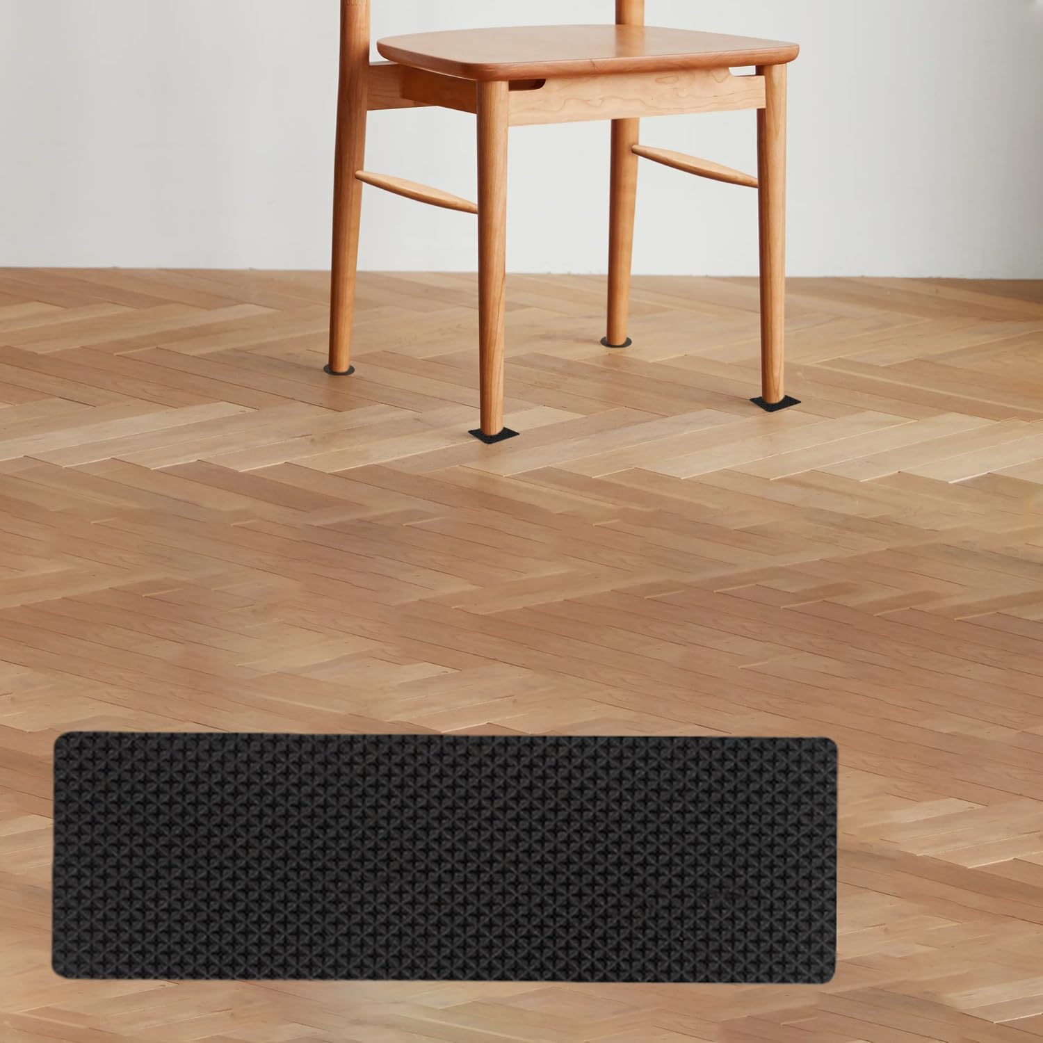 1pcs Rubber Anti-Slip Furniture Mat - Self-Adhesive Floor Protectors for Table/Chair Feet