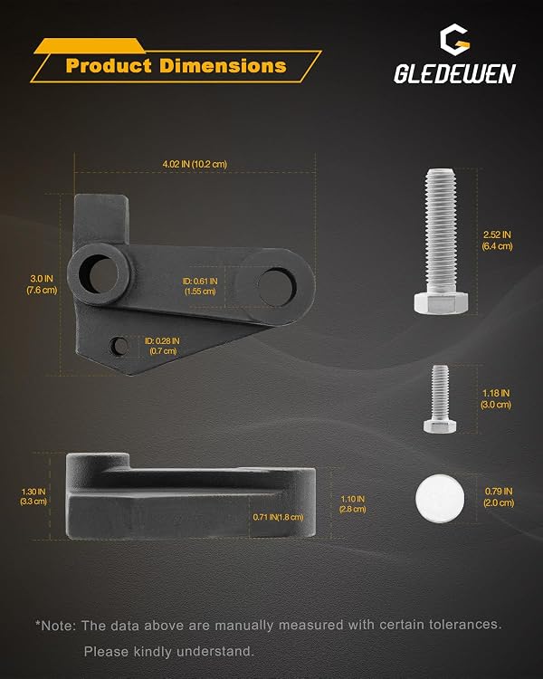 Exhaust Manifold Clamp Repair Kit, Fit for 97-16 Ford F150 F250 F350 by Gledewen - Used condition - Image 5