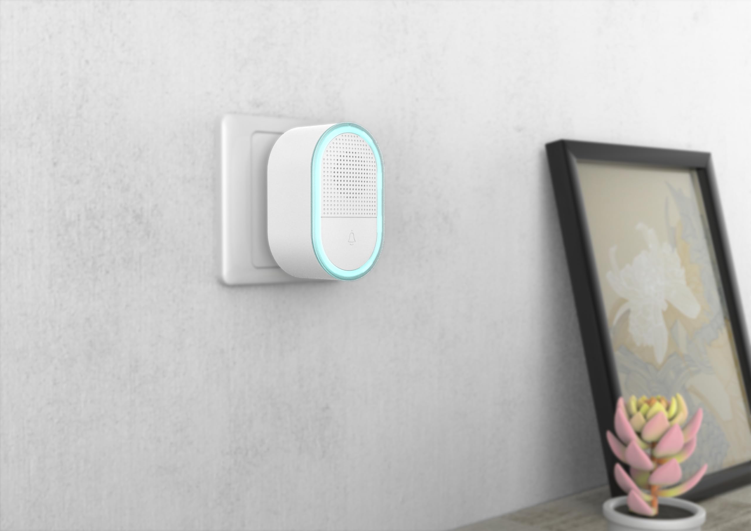 beafon, smart Home, Chime 2, Externe Glocke für Visitor 2V, bis 95db