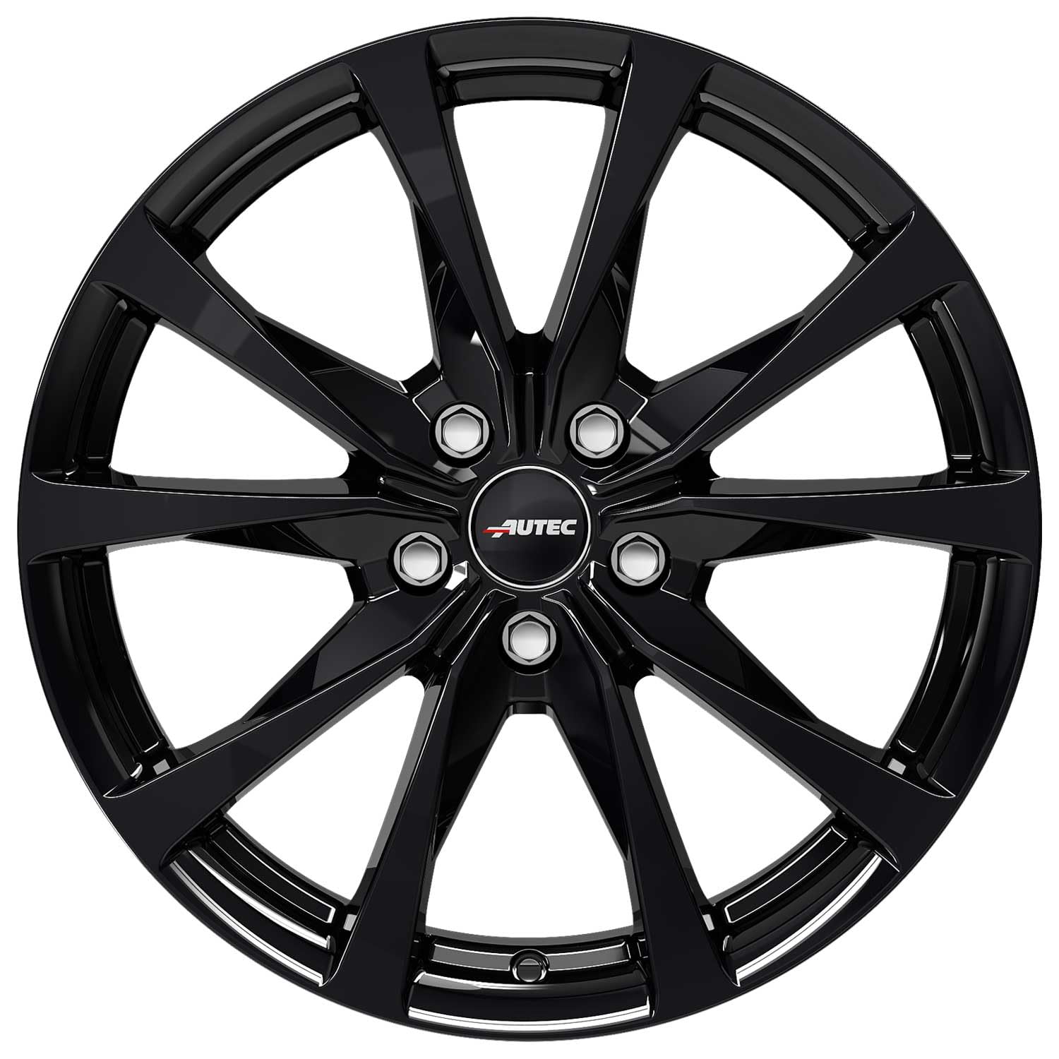 4x Cerchi AUTEC BRIXEN 6.5x16 ET41 5x112 Schwarz