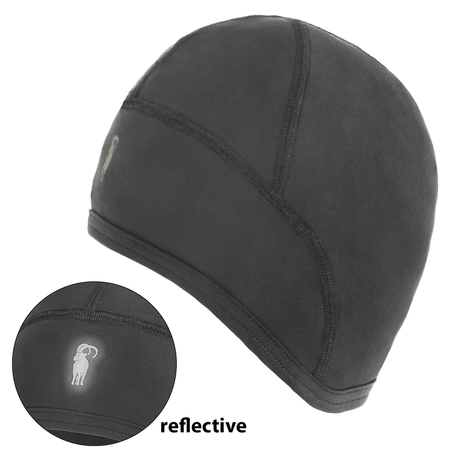 ALPIDEX Bonnet Velo Calotte Cyclisme Termique Velo Moto Skull Cap Couvre Oreilles Homme Femme
