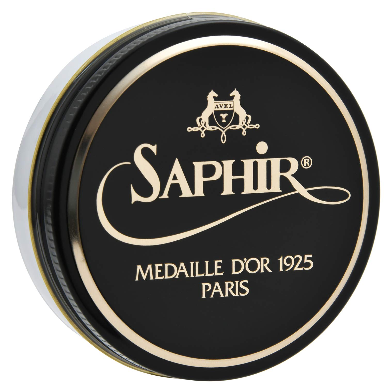 NOIR Medaille d’Or Pate De Luxe - Natural Wax Shoe Polish for Leather Shining - 100ml - Neutral