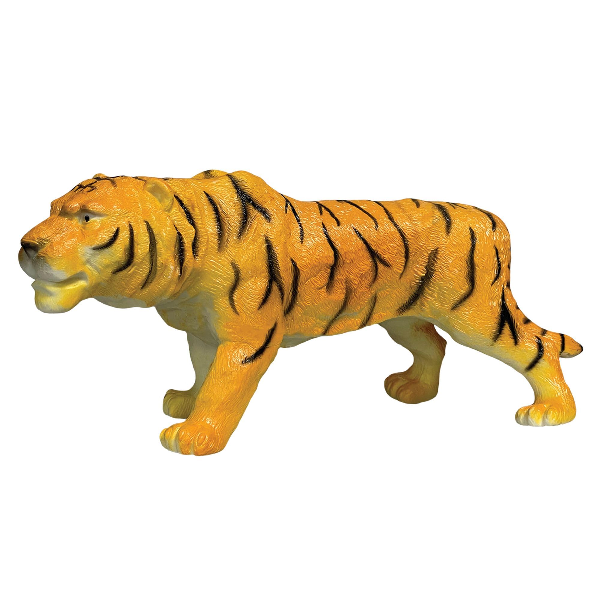 SoftArk Replicas - Tiger from Deluxebase. Large Realistic Animal Figurines, Soft Eco-Friendly Kids Toys, Jumbo Wild Animal Toy for Imaginative Play. — image 1
