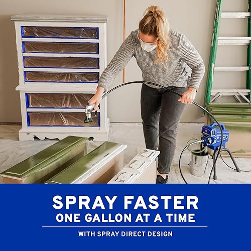 Miniatura 6 de Graco TrueCoat One - Pulverizador de pintura sin aire, pulverizador de pintura eléctrica