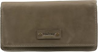 Maitre - Steinbach immine purse lh14f lila, Color: verde / Material: algodón, piel de vaca, 18,00X9,00X0,00 CM