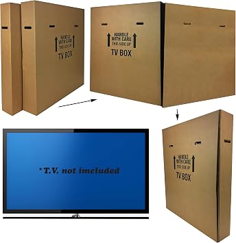 uBoxes TV Moving Box (TV Moving Box - 1 Pack)