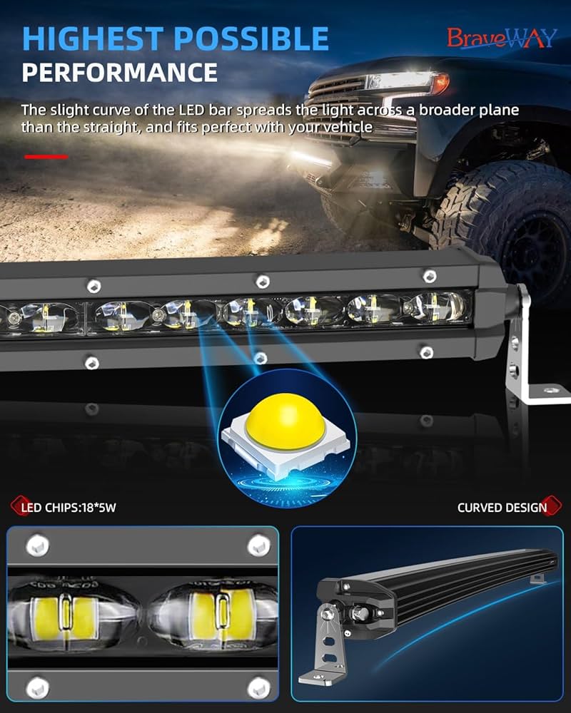 ブレイブ・ウェイ LEDライトバー 車 20インチ l ラ 20inch 893 ブレイブ・ウェイ LEDライトバー 車 20インチ l ラ 20inch 893の
