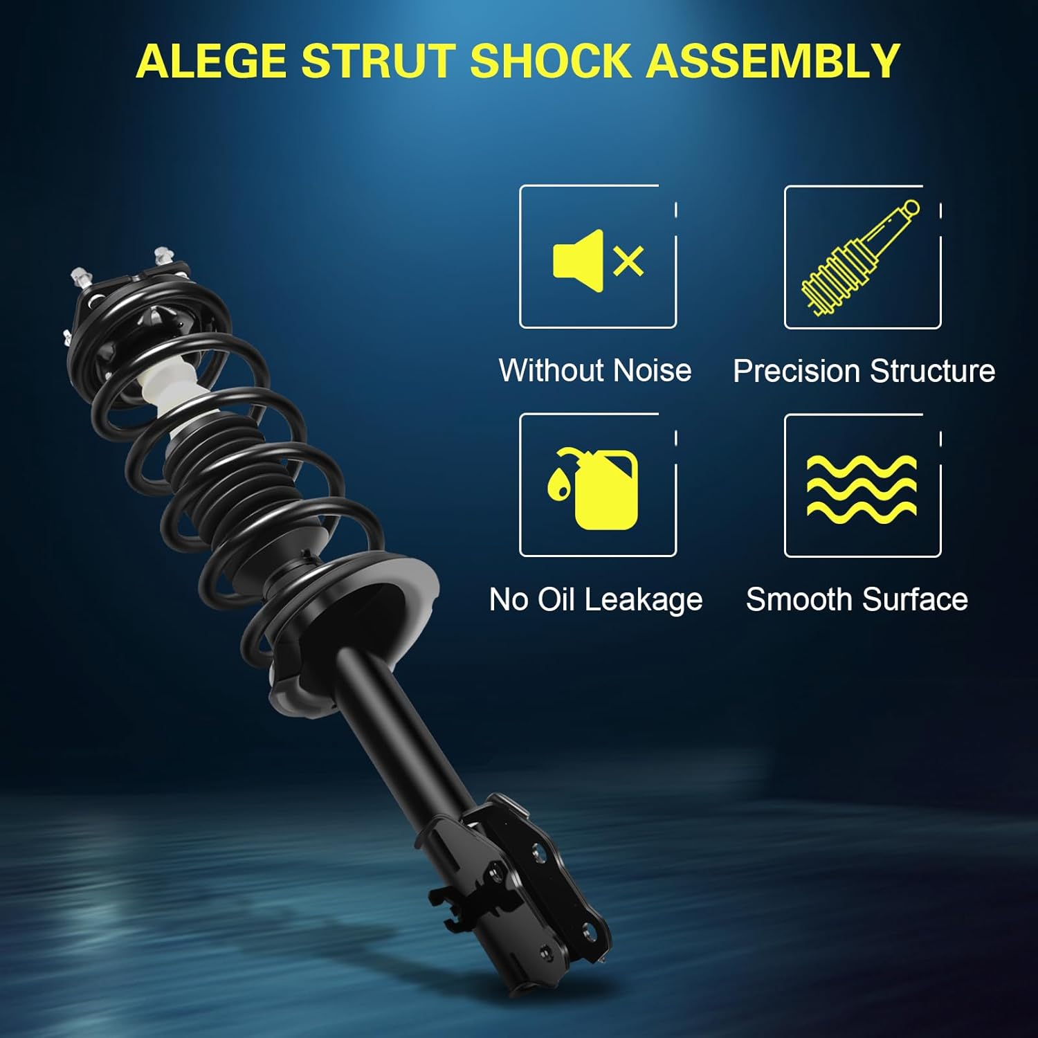 Front Left and Right Struts Assembly Shock Absorber with Coil Spring for Mazda CX-7 2007-2012,172494 172493