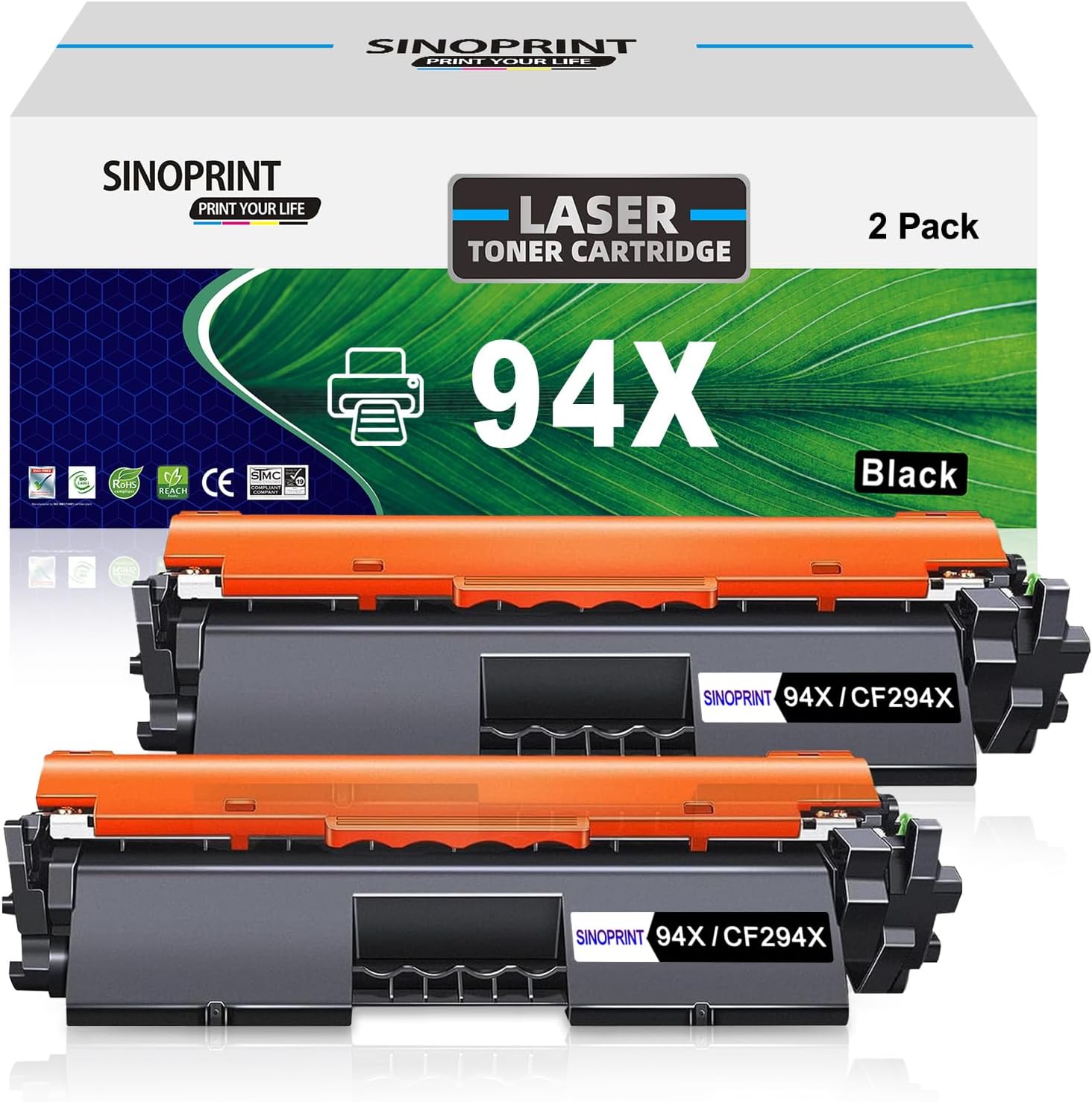 TONER4U - CF294X Compatible With HP 4 High Yield Toner Cartridges Of CF294A Each Yield 2,800 Pages 94X / 94A | For LaserJet Pro M118dw / MFP M148dw / MFP M148fdw / MFP M149fdw | Best Buy Canada - View #8