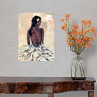 Vista 4 de CANVAS ON DEMAND Vinilo decorativo para pared con texto en inglés To The Gala I, obra de arte