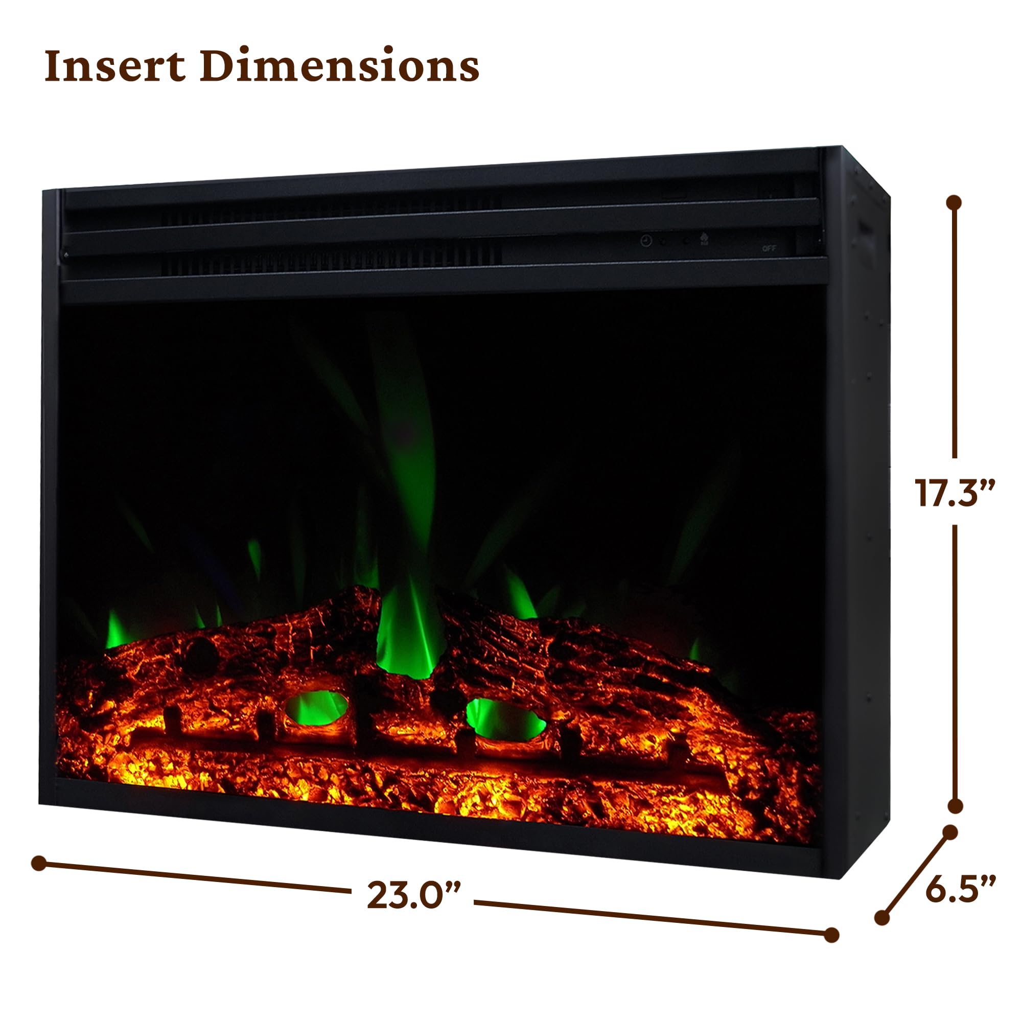 Amazon.com: Cambridge Seville 47'' Freestanding Electric Fireplace