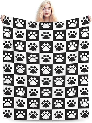 Perinsto Manta de copos de nieve ultra suave y cálida para todas las estaciones, manta decorativa de forro polar para cama, silla, automóvil, sofá,