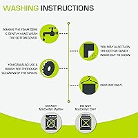 Vista 27 de ProsourceFit Acupressure Mat and Pillow Set for Back/Neck Pain Relief and Muscle Relaxation, Large - Gray/Gray