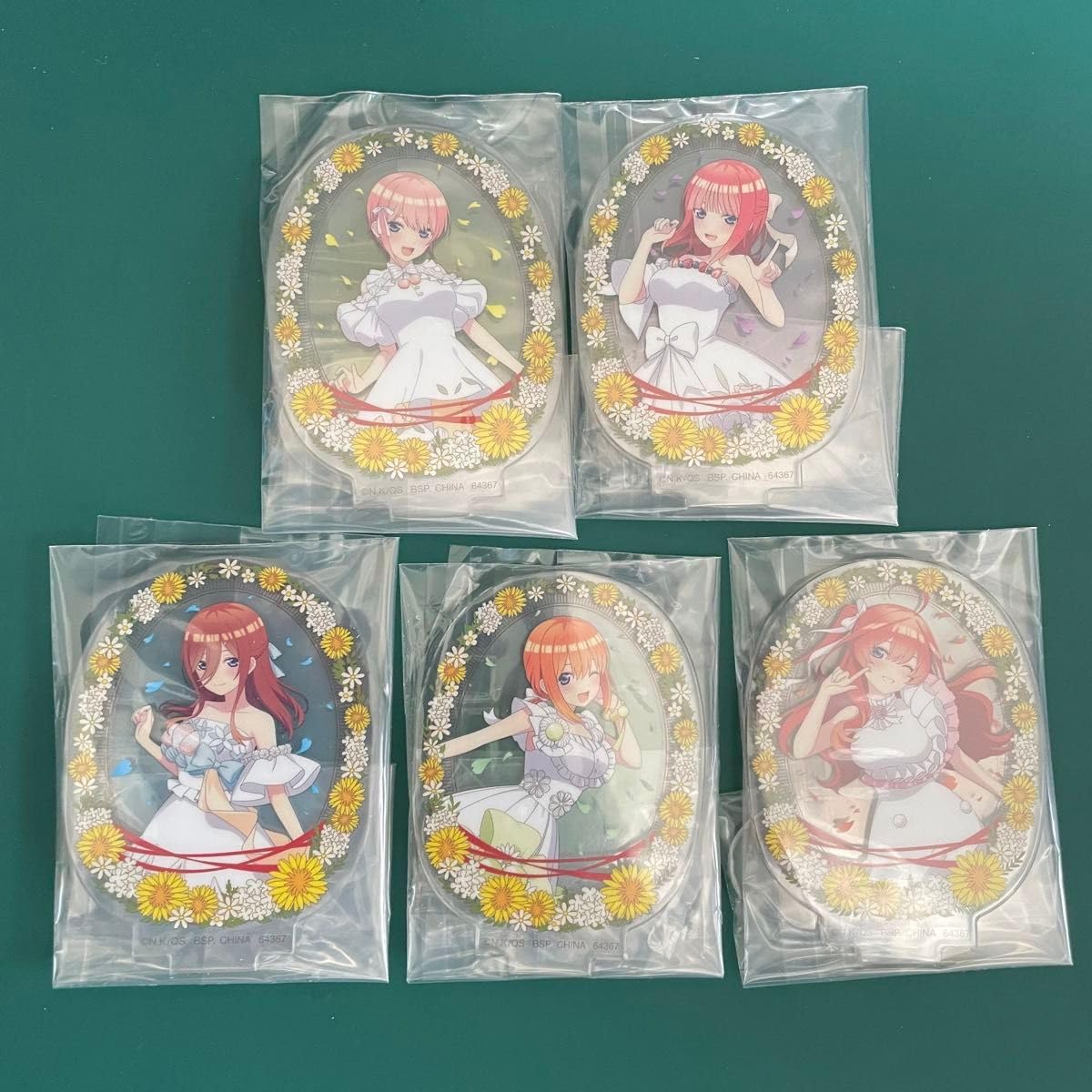 Amazon.co.jp: ②五等分の花嫁 一番くじ F賞 アクリルスタンド コンプ 