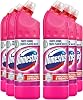 Domestos Thick Bleach Pink Power Multi-Purpose Disinfectant Anti-Bacterial Surface Cleaner Gel Limescale Remover for Toilet, Bathroom and Kitchen, 750ml Buy 6