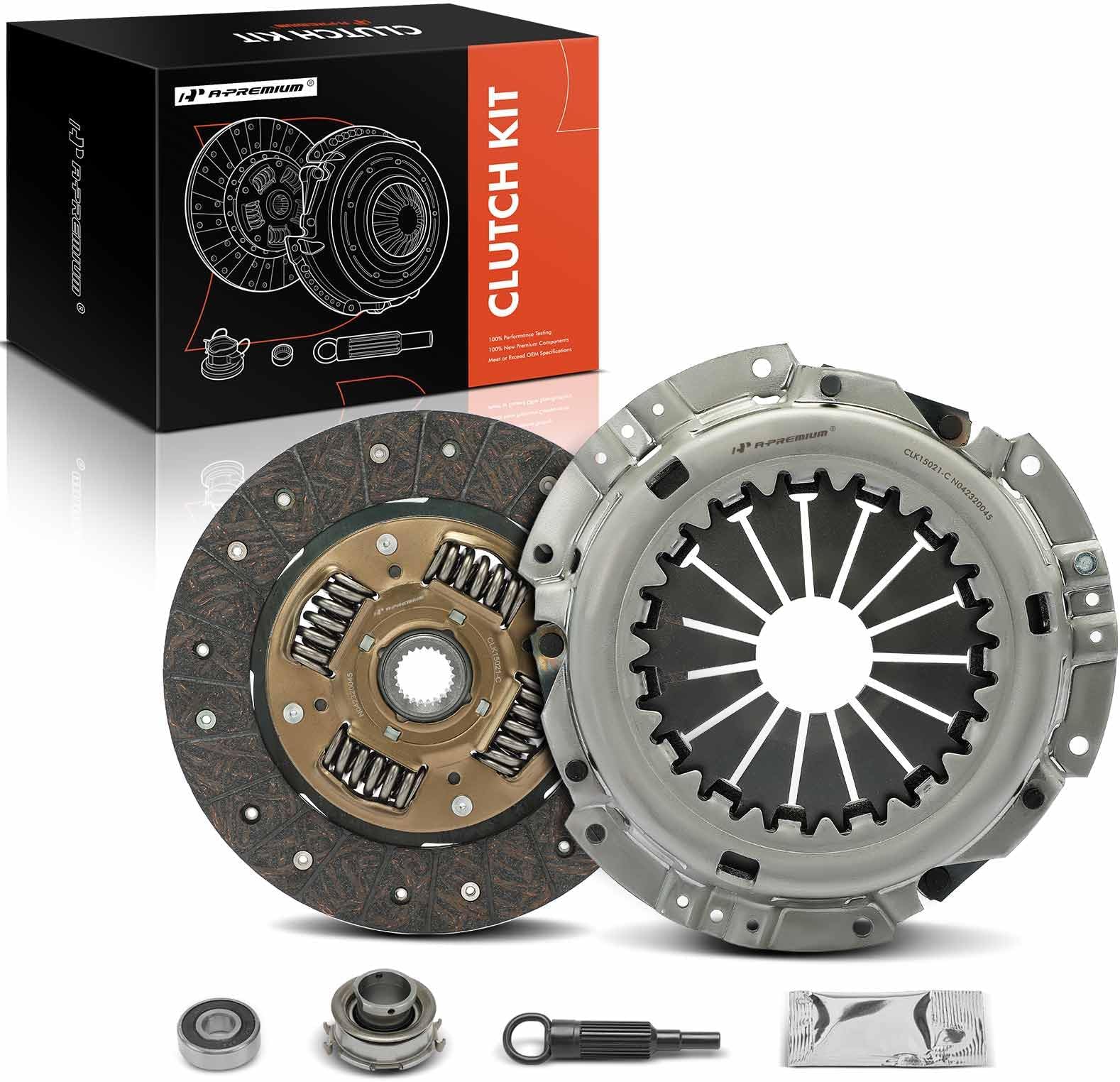 A-Premium Clutch Kit Replacement for Subaru Impreza 1999-2016 Crosstrek Legacy Outback 2.0L 2.5L