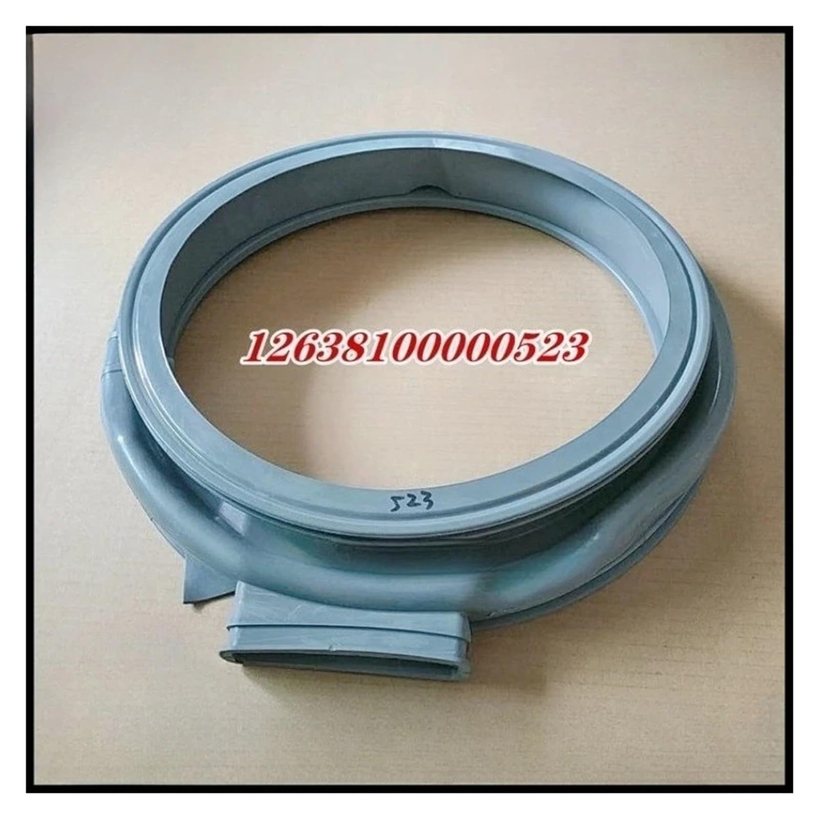 ,Compatibile for Midea,Anello Di Tenuta for Porta Della Lavatrice TD100-1618WMIDG-3047 Gomma Di Tenuta 12638100000523 Parti Della Rondella Guarnizione Della Porta Della Rondella