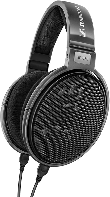 Auriculares dinámicos con respaldo abierto de alta resolución HD 650 Audiophile, Titan