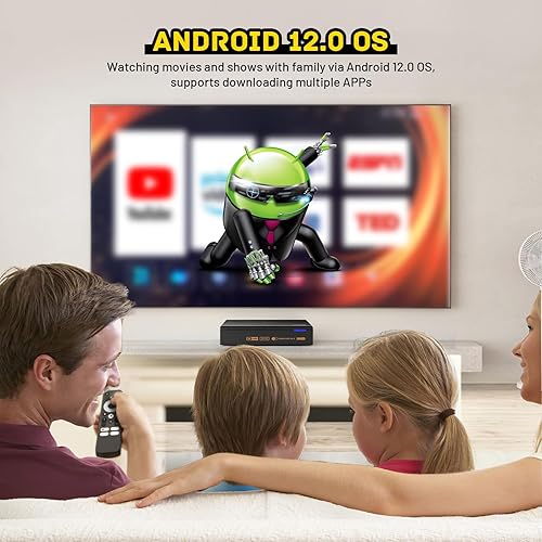 Miniatura 3 de Kinhank Super Console X5 PRO Retro Gaming Console with 16000+Games,Android 12.0 OS,Emulator System,8K UHD Output,WI-FI 6,BT 5.0,SATA 3.1,AV1,Rock