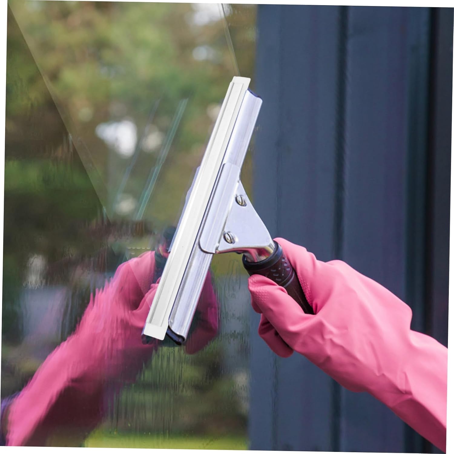6pcs Wiper Strip Replacement Squeegee Blades for Windshield Glass Door Shower Tile Window Cleaning
