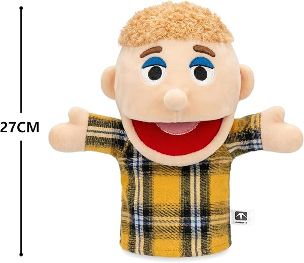 LOMTRATS Marionnettes familiales,Comprend Grand-père,Grand-mère,Papa,Maman,Fille,Fils avec Bouche Ouverte Mobile,parfaites pour raconter des Histoires,enseigner,Cadeaux d'anniversaire,1 Pcs - 3