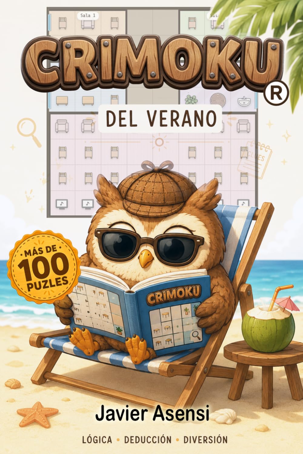Crimoku del verano: Puzles de casos de crimen estilo sudoku (Spanish Edition)